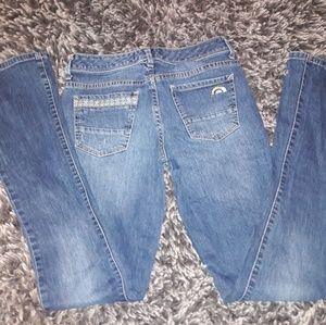 Young & Faded size 5 junior jeans like new